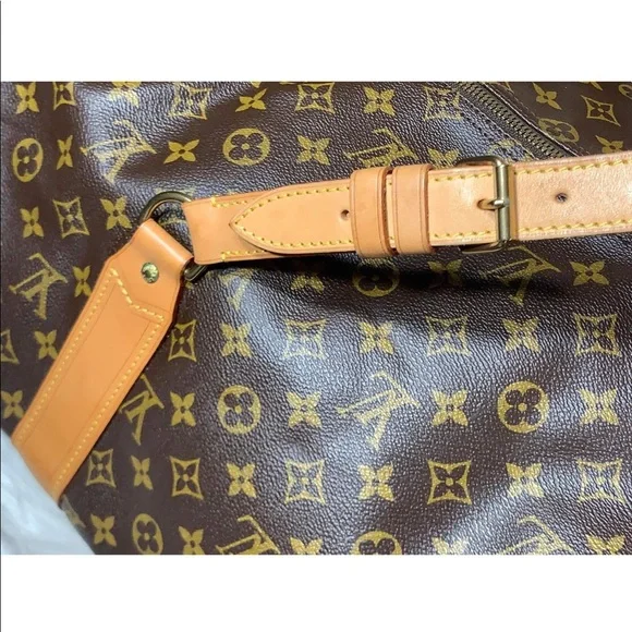 💎✨LARGE RARE✨💎 KEEPALL POLOCHON 65 Louis Vuitton TRAVEL - Picture 13 of 16